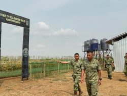 KOMANDAN BRIGIF TP 33/NS MELAKSANAKAN KUNJUNGAN KERJA DI YONIF TP 933/MACAN WILIS