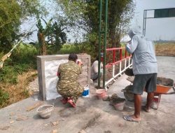 PROGRES PEMBANGUNAN JEMBATAN GARUDA CAPAI 94 PERSEN, KODIM 0810/NGANJUK TERUS DORONG PERCEPATAN PEMBANGUNAN INFRASTRUKTUR DESA
